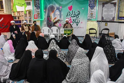 آیین معنوی اعتکاف در سمنان