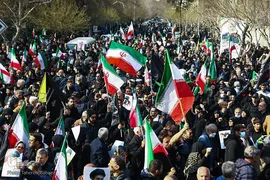 تشییع پیکر فرماندهان شهید
