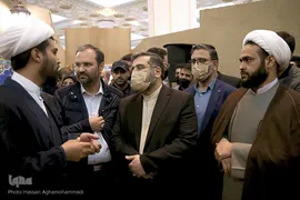 بازدید محمدمهدی اسماعیلی، وزیر فرهنگ و ارشاد اسلامی از بیست و نهمین نمایشگاه بین المللی قرآن کریم