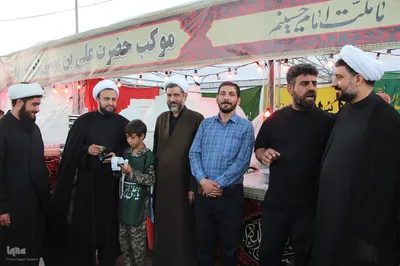 فعالیت مواکب اربعین در ملایر