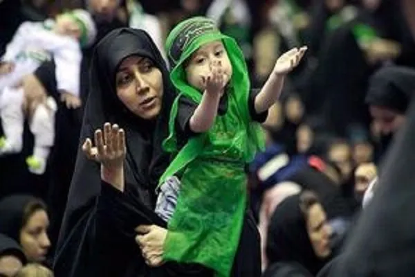 برگزاری همایش شیرخوارگان حسینی در نقاط شهری و روستایی استان مرکزی