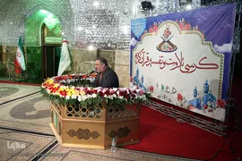مراسم افتتاحیه کرسی‌های تلاوت و تفسیر قرآن کریم در آستان منور امامزاده صالح(ع)