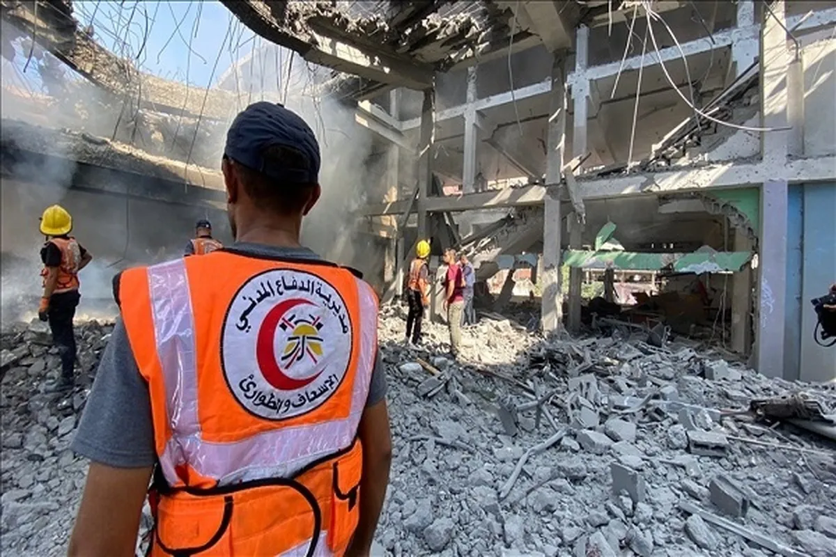 Number of Gaza Civil Defense Martyrs Rises to 83 As Israeli Aggression Continues