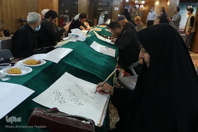 «مشق قدر» هنرمندان استان فارس در شب قدر‎‎
