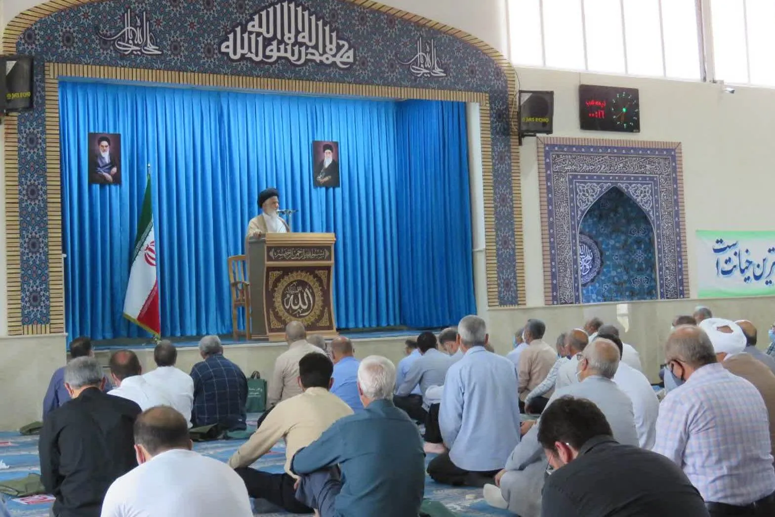 بدرقه غدیری مسافران ایرانی تا آسمان