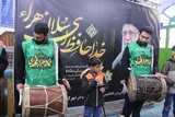 سوگواری اهالی شهرک سعدی شیراز در عزای رهبر شهید