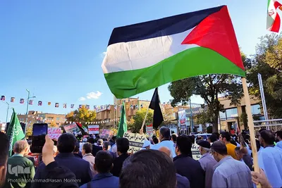 خروش مردم همدان درحمایت از مردم مظلوم فلسطین