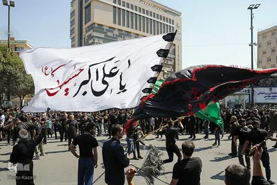 مراسم عزاداری شهادت امام رضا (ع) در مشهد مقدس