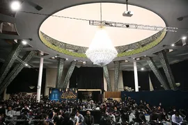 مراسم پرفیض احیای شب بیست و یکم ماه مبارک رمضان در مسجد دانشگاه تهران