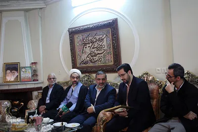 مراسم دیدار با خانواده شهید سید رضا محمدی
