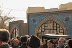 مراسم تشییع پیکر اسفندیار قره‌باغی 18 اذر ماه تبریز‎‎