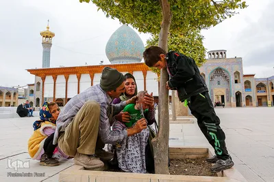 حضور کودکان در حرم شاهچراغ (ع)