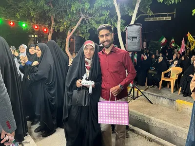 جشن پیوند زوج‌های جان‌فدا در اجتماعات مردمی اصفهان