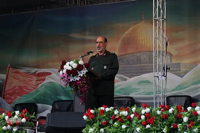 اجتماع مردم مشهد در حمایت از مقاومت فلسطین