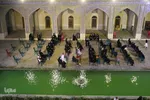 برگزاری مراسم سوگواری دهه آخر ماه صفر در مسجد تاریخی نصیرالملک شیراز‎‎