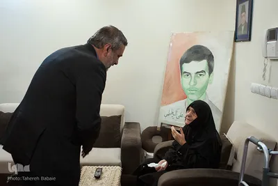 دیدار هفتگی جامعه قرآنی با خانواده طلبه شهید سیدعلی‌اکبر فاطمی نیری
