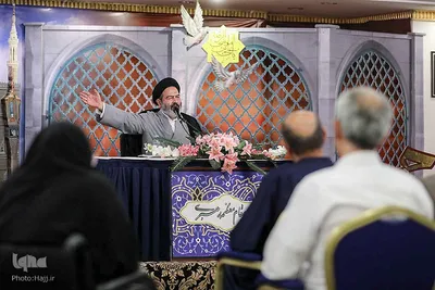دیدار سربرست حجاج ایرانی با جانبازان
