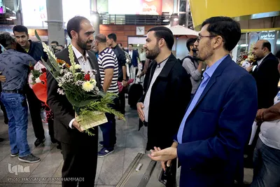 بازگشت مهدی ساعد، نماینده ایران در رشته قرائت مسابقات بین المللی قرآن مسکو به میهن اسلامی