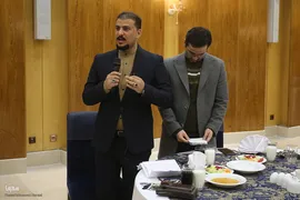 مراسم شعر خوانی شاعران بین المللی حوزه مقاومت