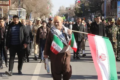 حضور پرشور مردم ارومیه در راهپیمایی ۲۲ بهمن‎