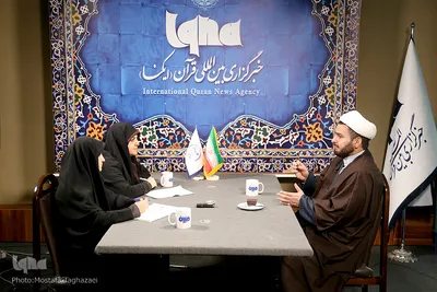 بیست و یکمین نشست با یاوران وحی " حجت السلام امیدیان، مدیر اتحادیه قرآنی لرستان"