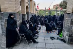 مراسم زیارت عاشورا بسیجیان همدان‎