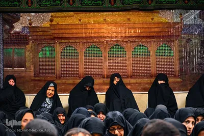مراسم عزاداری جامعه قرآنی - محلات/عکاس:محمد رجبی