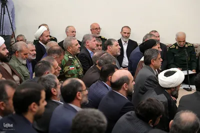 دیدار دست اندرکاران کنگره بزرگداشت ۹ هزار و ۸۰۰ شهید استان کرمانشاه با رهبر معظم انقلاب