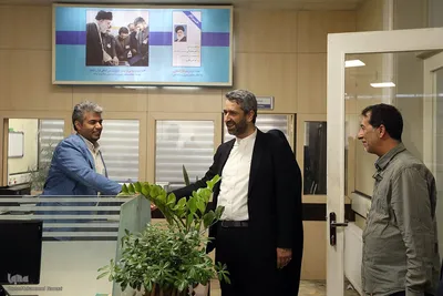بازدید سید محمدمهدی طباطبایی، معاون ارتباطات و اطلاع‌رسانی دفتر رئیس‌جمهور از ایکنا