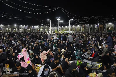 احیای شب ۲۱ رمضان در حرم مطهر رضوی