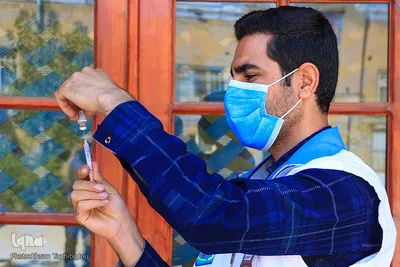 واکسیناسیون بازاریان در زنجان‎‎
