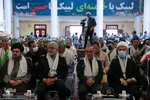 مراسم حماسه حضور بسیجیان در حرم شاهچراغ(ع)
