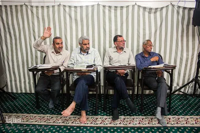 محفل انس با قرآن مسجد ابوالفضل العباس بهارستان 
