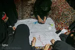 عزاداری شب پنجم محرم الحرام در باغ جنت