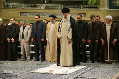 مراسم سوگواری سالروز شهادت امام علی(ع) در حضور رهبر معظم انقلاب