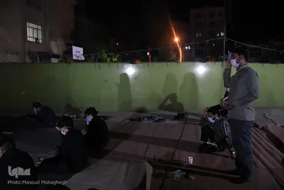 مراسم احیاء شب نوزدهم رمضان - هنرستان دخترانه فامیلی سمنان