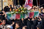مراسم تشییع شهدای گمنام در سمنان