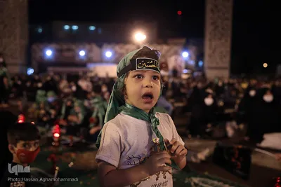 مراسم بزرگ‌ترین سفره نذری حضرت رقیه(س) در میدان آیینی امام حسین(ع)