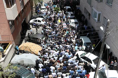 مراسم تشییع پیکر پاک مجاهد جانباز شهید حجت الاسلام سید «مهدی تقوی» از شهدای جنایت تروریستی مجلس 