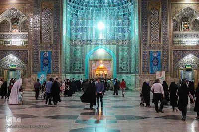 حال و هوای حرم مطهر رضوی در آستانه عید غدیر خم
