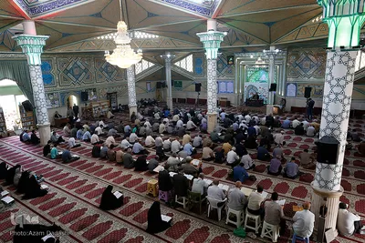 محفل انس با قرآن در مسجد جامع المهدی قزوین