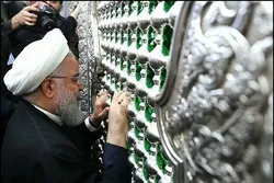 President Rouhani Leaves Karbala for Najaf