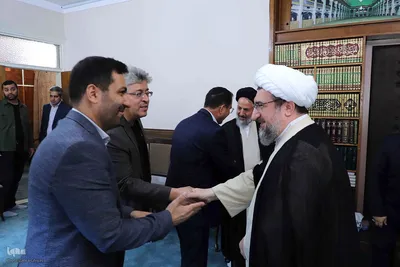 دیدار استاندار جدید آذربایجان شرقی با امام جمعه تبریز‎