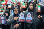 مراسم تشییع پیکر مطهر ۲۱ شهید اقتدار آذربایجان شرقی
