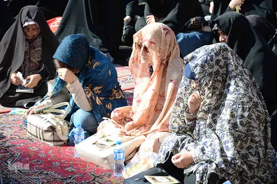 مراسم دعای پرفیض عرفه در آستان مقدس سید حمزه(ع) تبریز