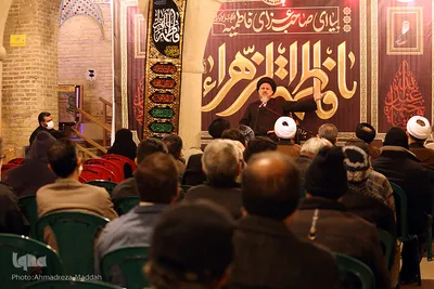 برگزاری مراسم ایام دهه فاطمیه در مسجد نصیرالملک شیراز‎‎