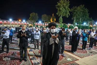 شاهچراغ ، سوگوار شهادت امام جواد (ع)
