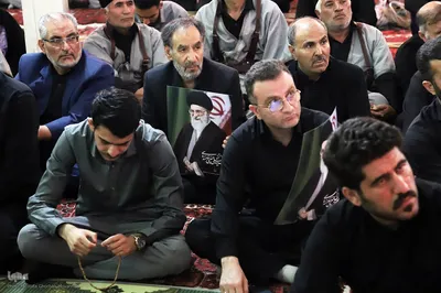 مراسم شام غریبان رهبر شهید انقلاب در اهر