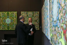 افتتاح نمایشگاه «آیینه‌ای به رویت آیات»