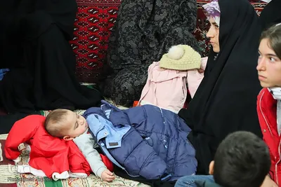 مراسم یاد بود شهدای شاه چراغ در مسجد جامع حسین آباد ناظم
